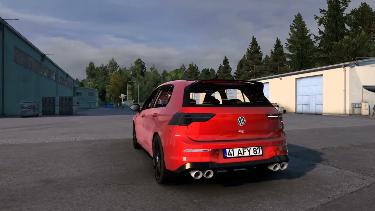 Volkswagen Golf 8 R-Line | ETS 2 Gameplay | Promods Map | Logitech G920 Steering Wheel