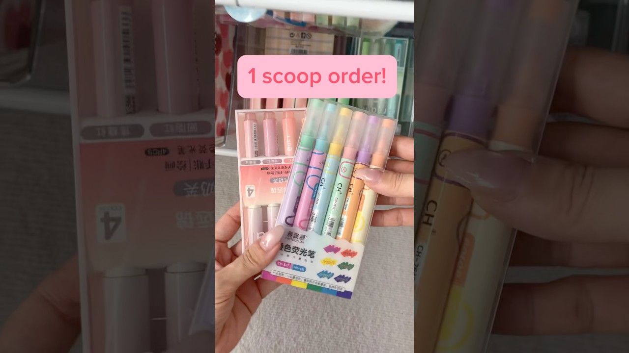 Let&rsquo;s pack 1 scoop order for Sara 🎁a#gift#mystery#asmr#packingorders #smallbusiness#cute#birthday