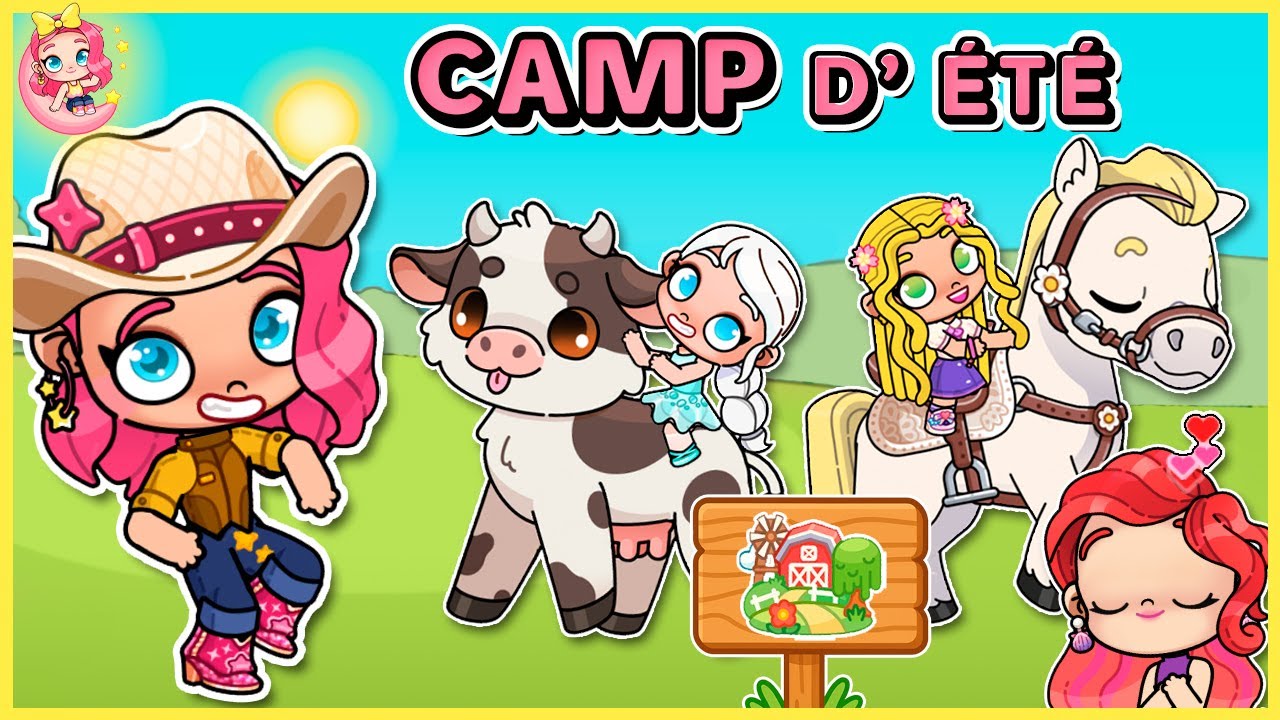🏕️🐴 Routine du Camp d'Été à la Ferme | Avatar World 🌾✨ Princesses Disney