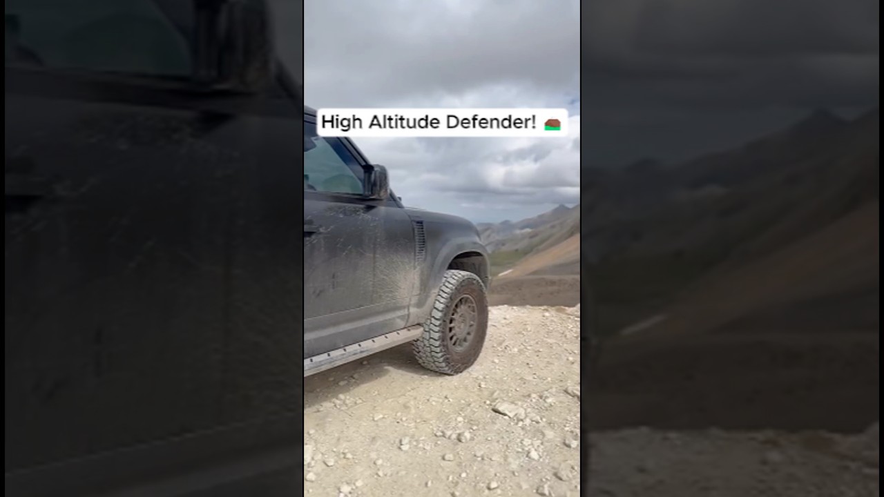 High Altitude Defender! ⛰️ #newdefender #offroad #offroading #landroverdefender #defender #shorts