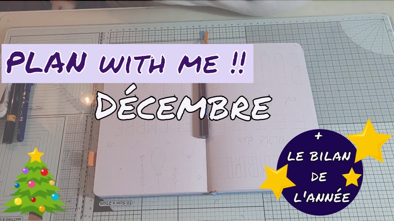 Bullet Journal Set Up Décembre (2021) - Tuto by PN #47