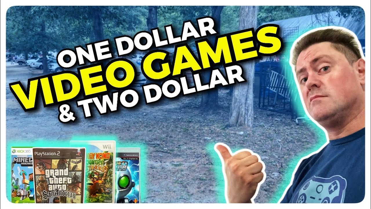 Flea Market Flippin’ - $1 & $2 Video Game Grabs! - Live Video Game Hunting