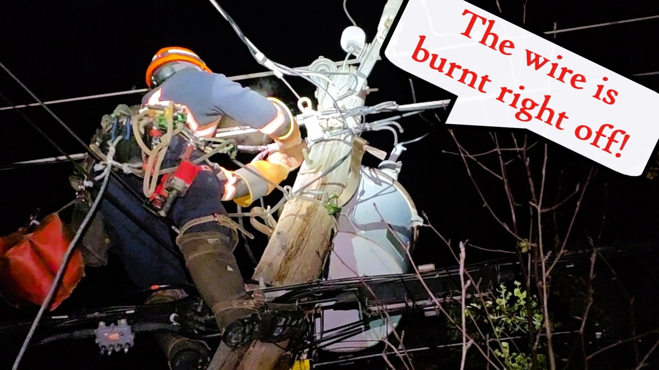 Fire on the pole - Half of my lights are out!