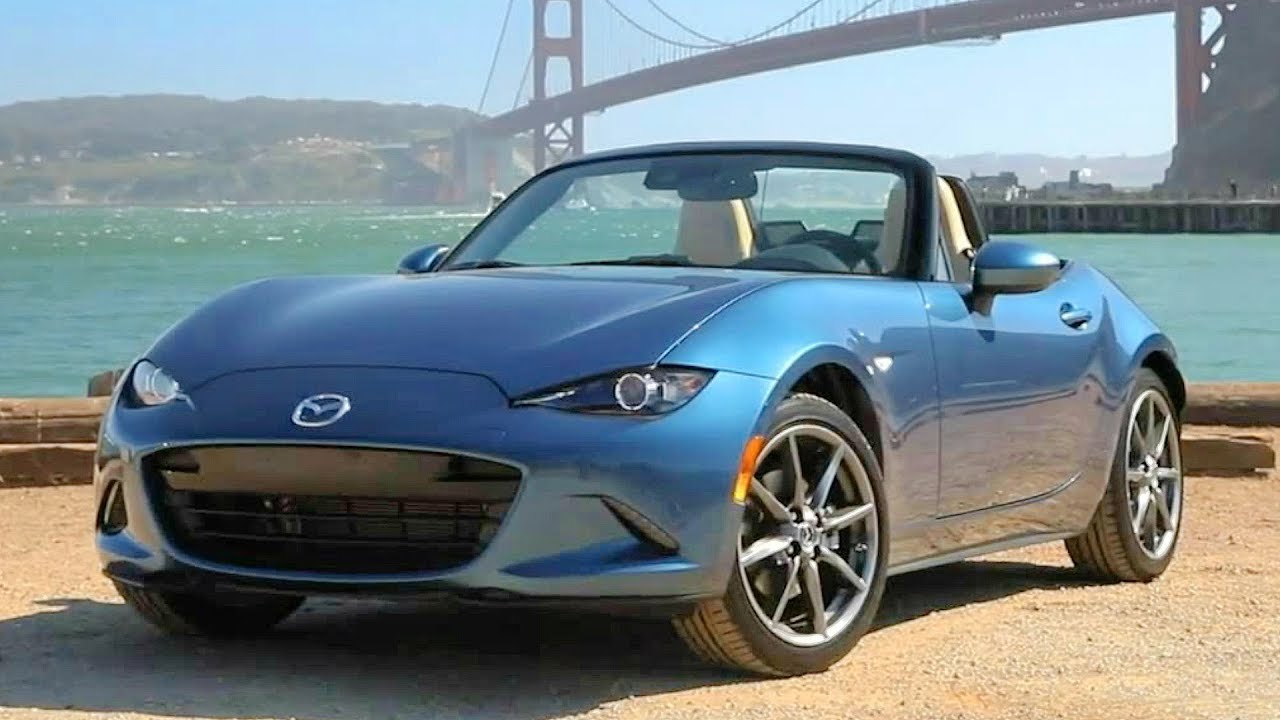 Blue Mazda MX-5 Miata - Improved Response and Performance
