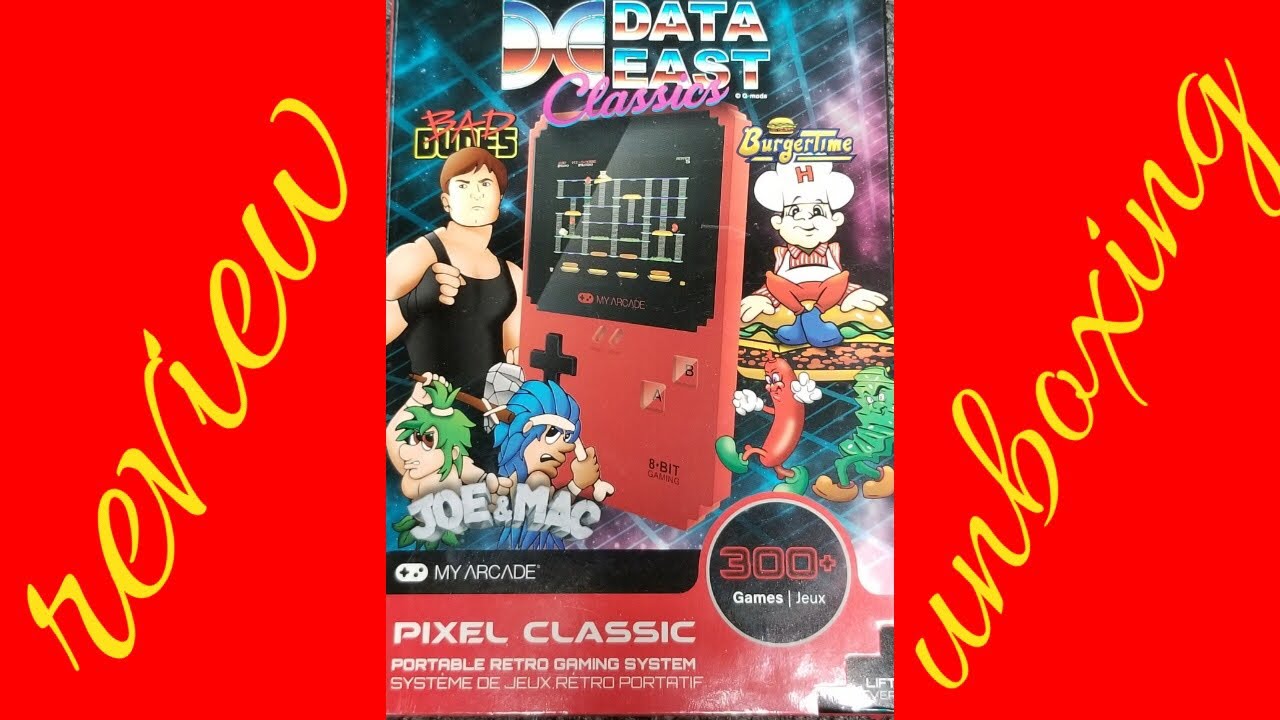 MY ARCADE -DATA EAST-PIXEL CLASSIC-RETRO GAMING SYSTEM