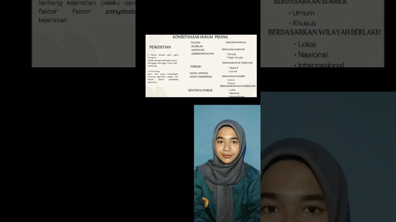 HUKUM PIDANA DAN KRIMINOLOGI