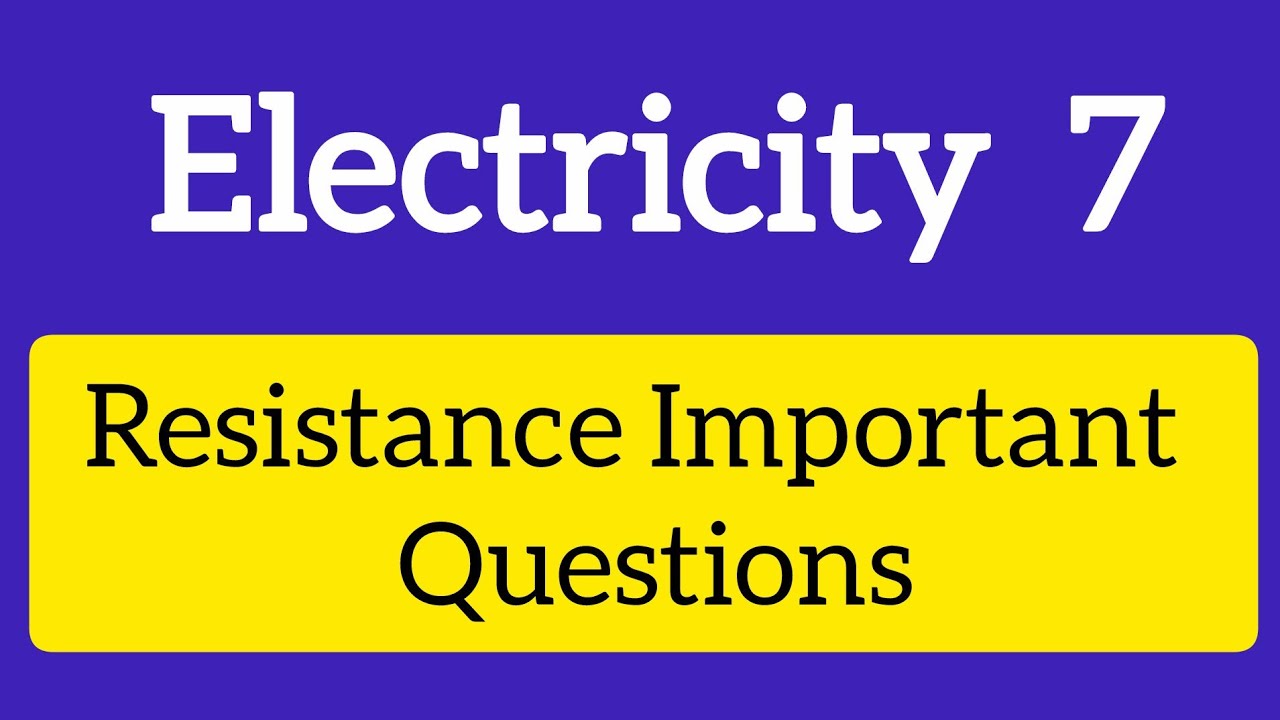 Electricity class 7 | Tan Theta 