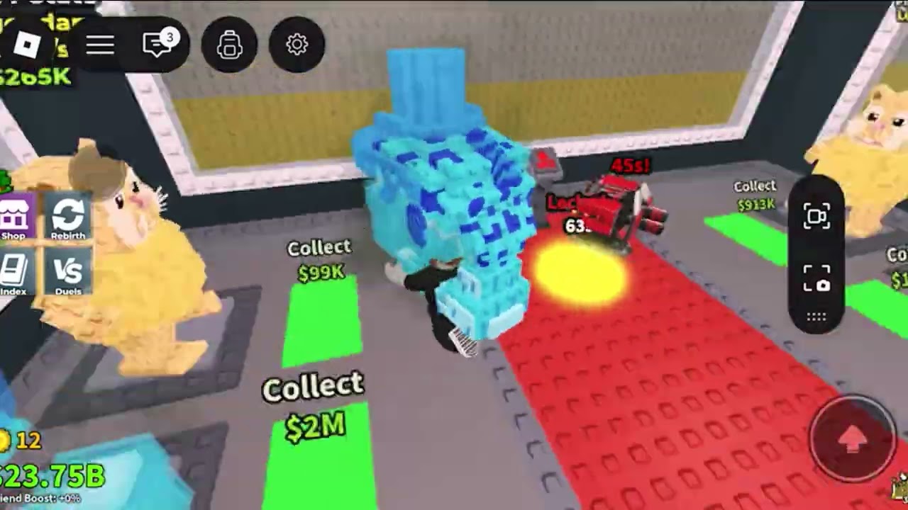 I stole so much good stuff #stealabrainrot #roblox 