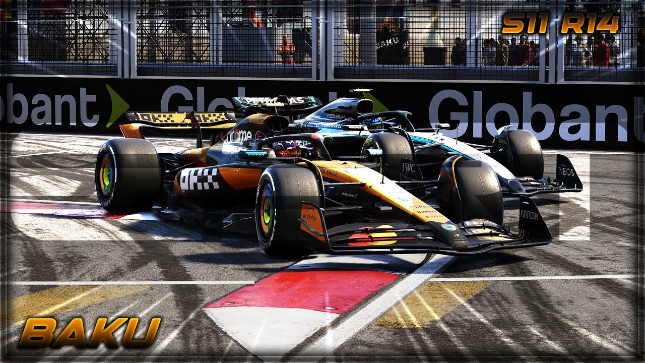 Auslaufzone lässt grüßen | ESRT Rennen | S11 R14 Baku 🇦🇿 | FF Racing Team 1