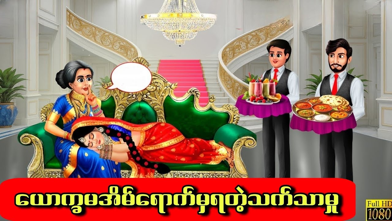 ယောက္ခမအိမ်ရောက်မှရတဲ့သက်သာမှု#indiananimation #hindicartoon #cartoon #animation #ကာတွန်း #hindi 