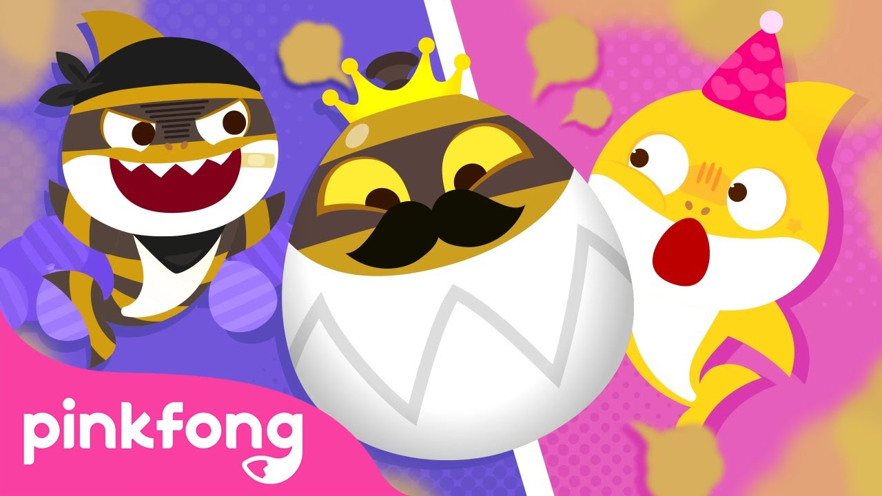 🎈Gigantic Fart Balloon | Stinky Stinky | Baby Shark 10th Special | Pinkfong Official