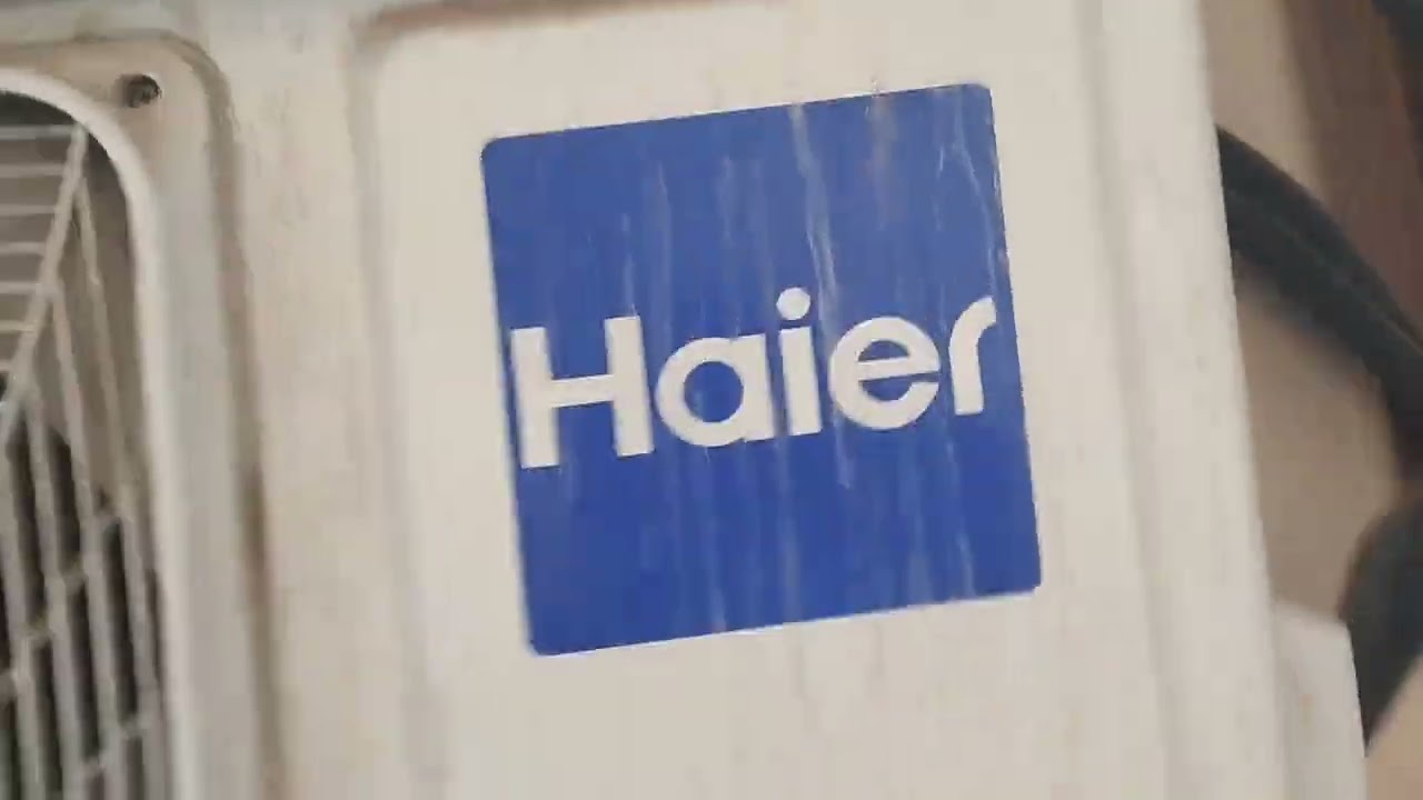 معالجة الاخطاء الكارثية بعد تركيب تكييف هاير جديد واحد ونصف حصان