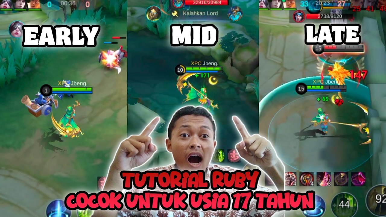 Tips Bermain Ruby Untuk Pemula - Mobile Legends