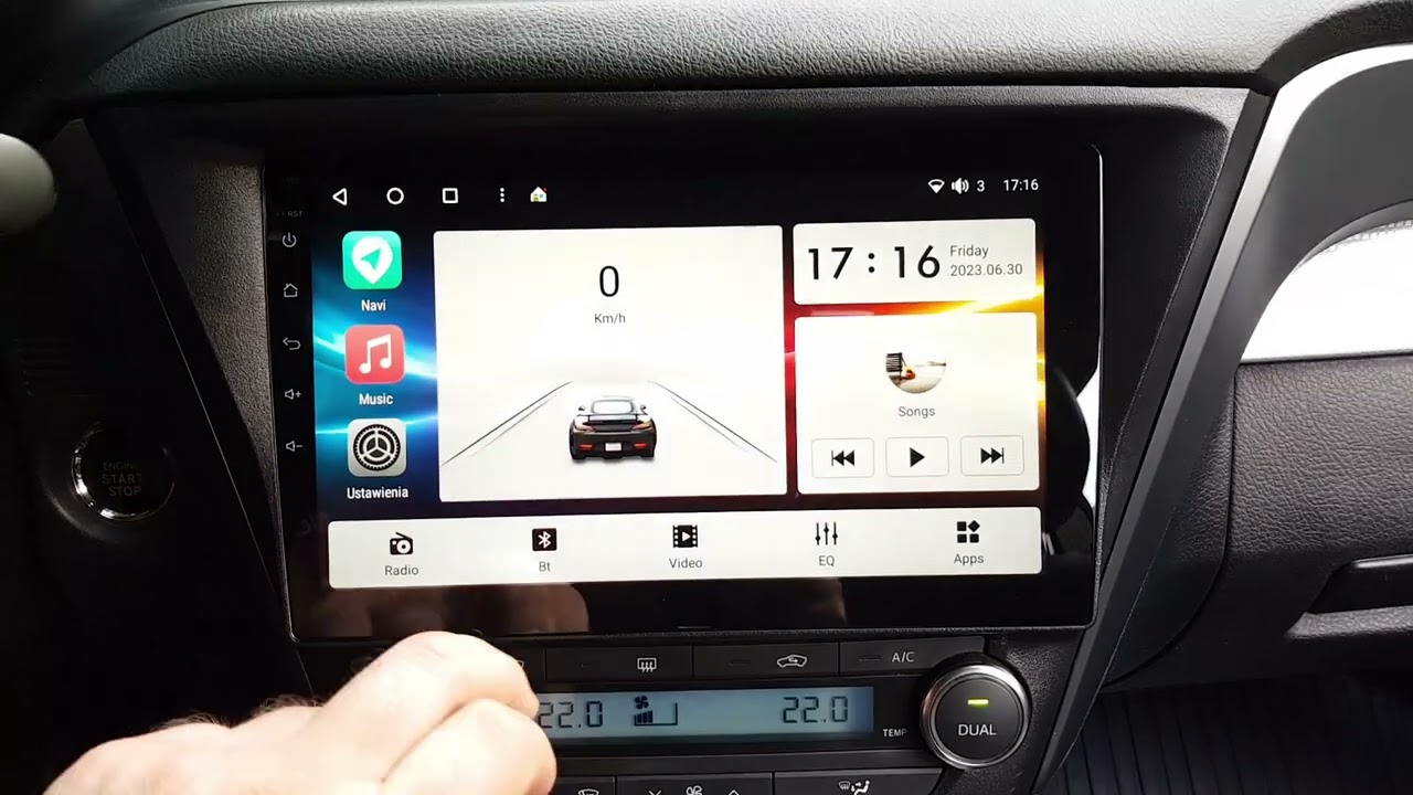 Toyota Avensis T27 2015-2018 Radio Android Upgrade