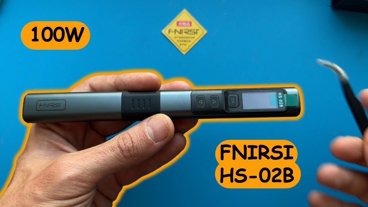 Не такий як усі: Огляд і тест паяльника від FNIRSI HS-02b