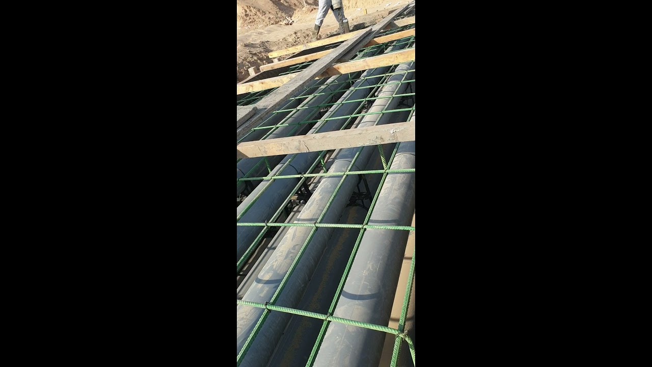 CEW 168 . Electrical Cable Duct Bank Concrete مجارى كابلات