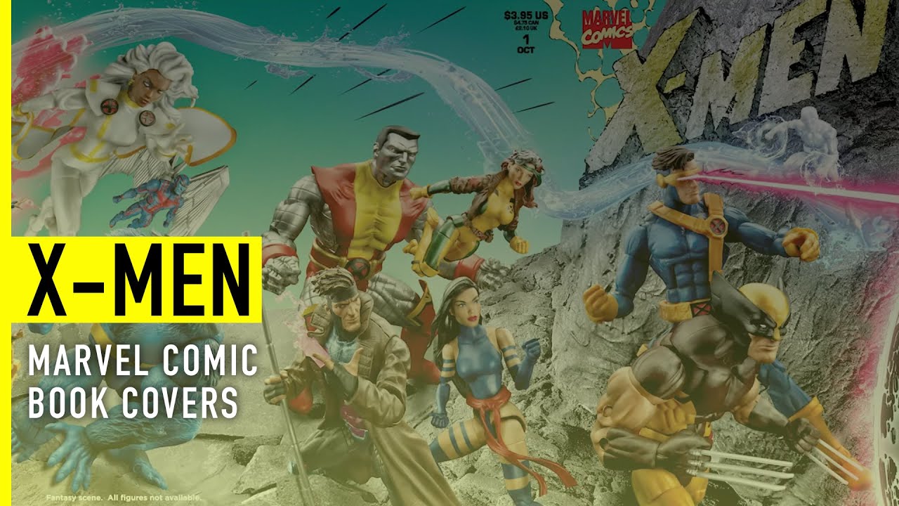 Hasbro Pulse | Marvel Comic Book Covers | Marvel Legends: X-Men