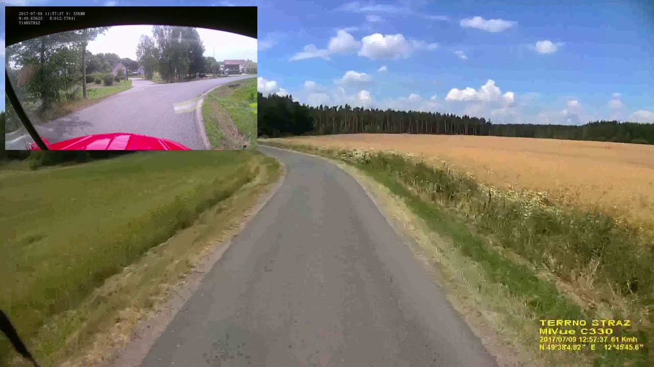 JSDH Stráž, výjezd na požár kontejneru na odpad RS Sycherák