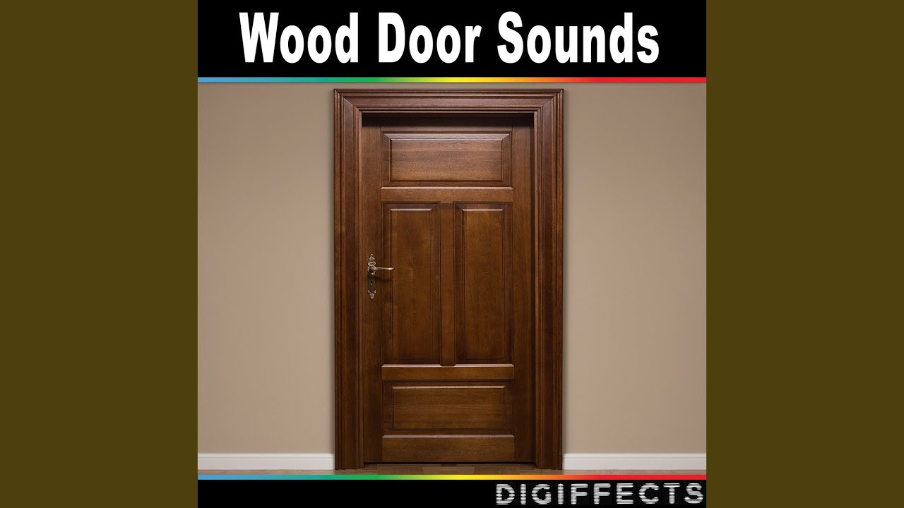 Open and Close Front Wood Door from Inside