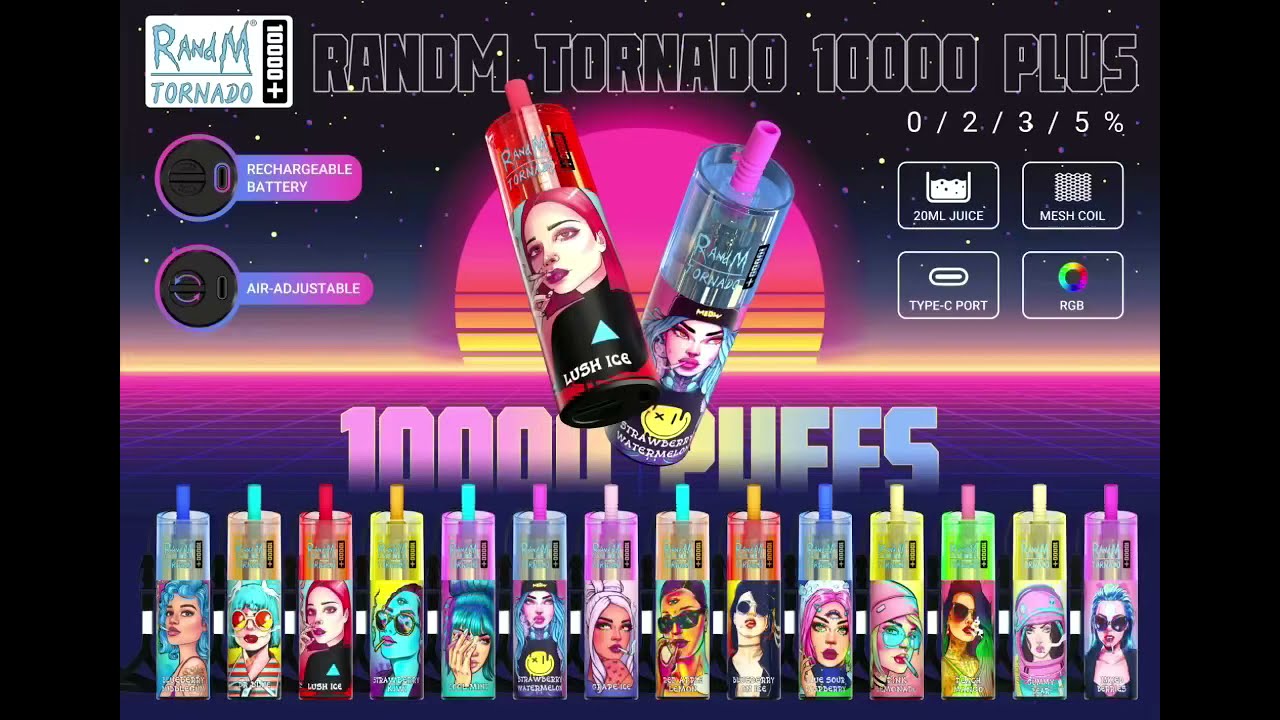 RandM Tornado 10k plus disposable vape