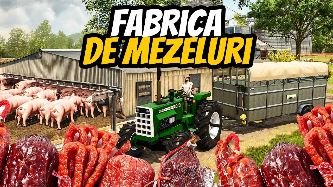 De la Porc la Salam! 😂 Am Cumpărat o Fabrică de Mezeluri în Farming Simulator 25! Ep.80