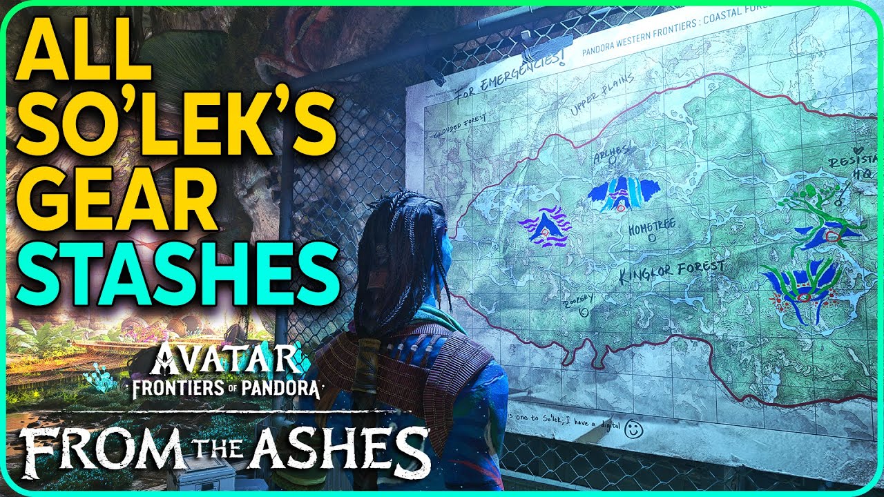 All So'lek's Gear Stashes Locations (Battle of Ayram Alusing Armor) Avatar From the Ashes
