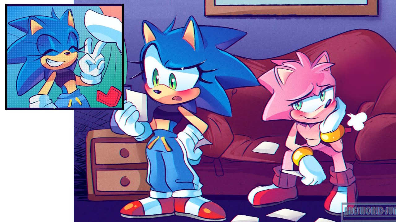 Sonic Gender Bent! — сборник комиксов-дубляжей [Arsworlds]