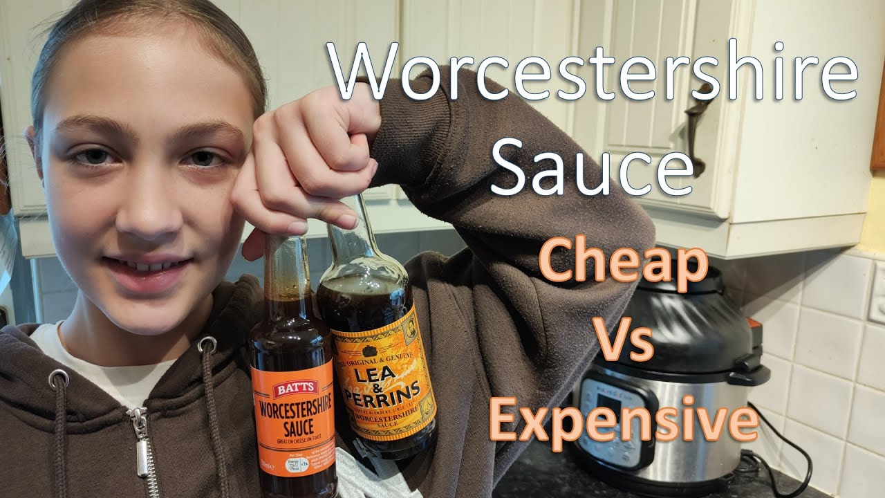 Worcestershire Sauce - Cheap Vs Expensive - Blind Taste Test