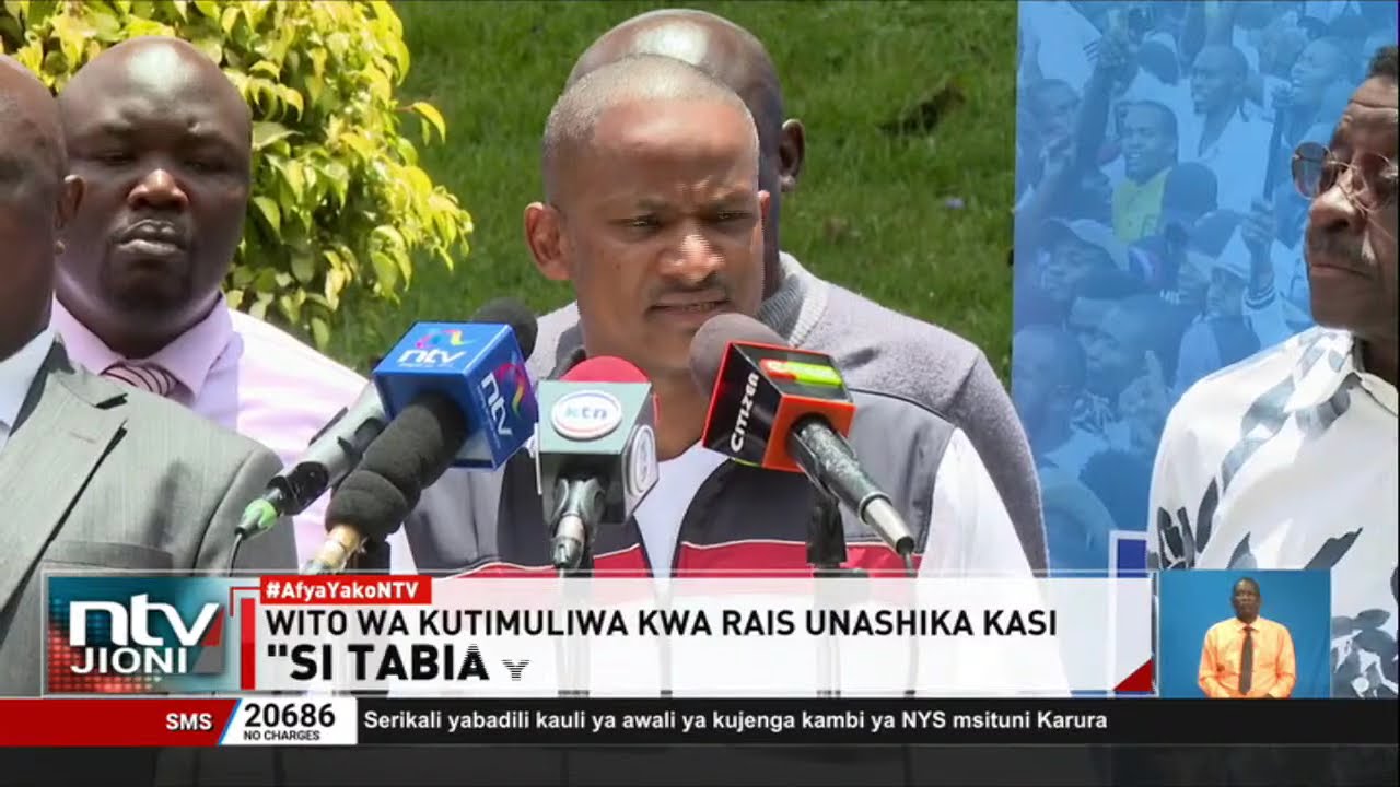 Wito wa kutimuliwa kwa Rais Ruto waendelea kushika kasi kufuatia matamshi yake yaliyoibua utata