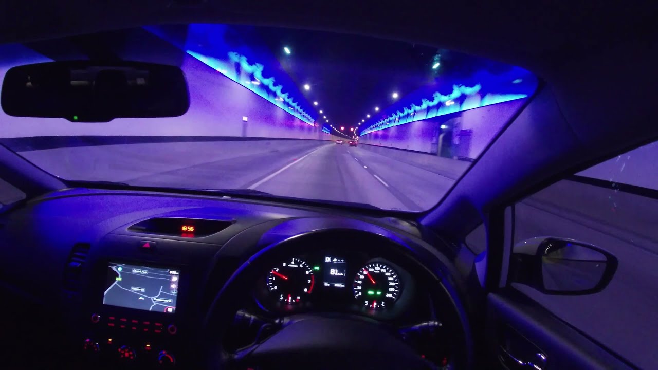 POV Night Drive - 2017 Kia Cerato Sport+ (Forte / K3) (incl. North Connex Tunnel)