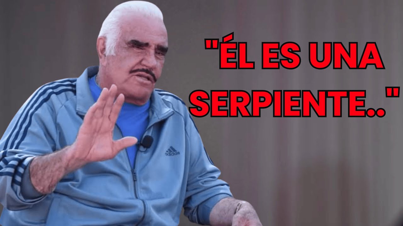 Antes de morir, Vicente Fernández nombró a los cinco cantantes que más odia.