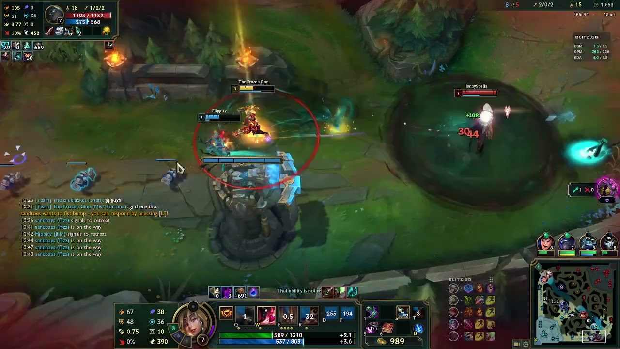 Another AP Miss Fortune Support Perfect Game