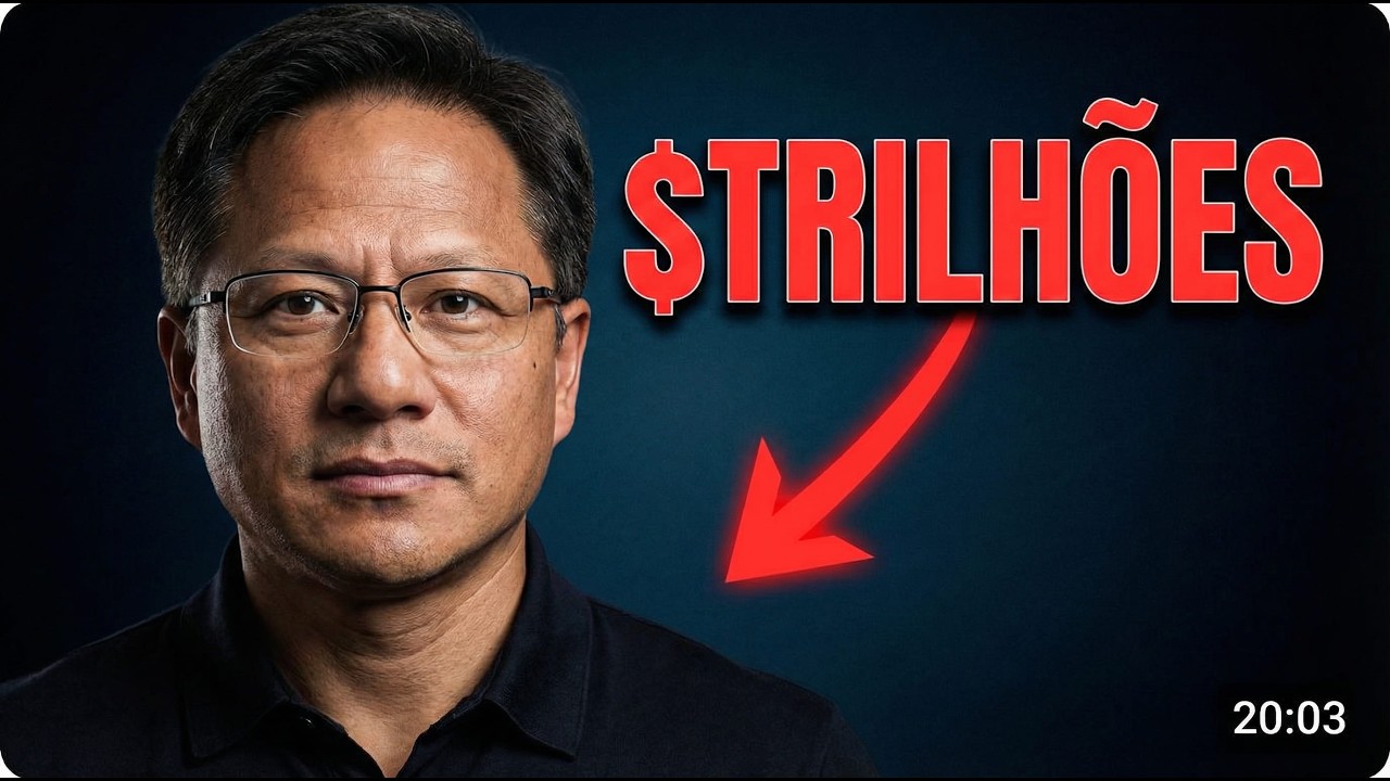 'Ainda Faltam Trilhões' — Nvidia CEO em Davos (E Você Não Está Prestando Atenção)
