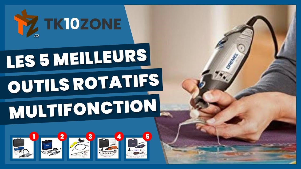 Les 5 meilleurs outils rotatifs multifonction