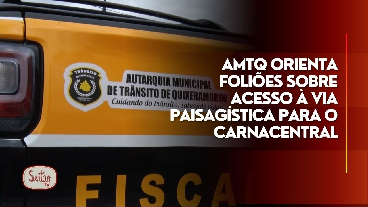 AMTQ orienta foliões sobre acesso à Via Paisagística para o CarnaCentral
