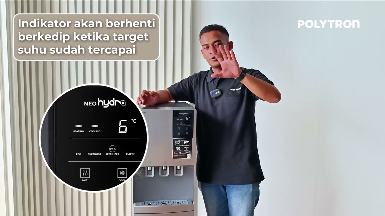 Tutorial menggunakan Dispenser Hydra PWC 888 Polytron