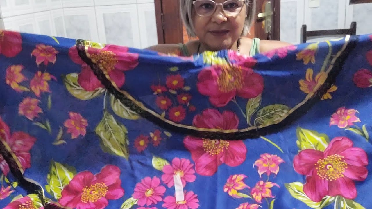 Aprenda a fazer uma linda saia do Carimbó!!