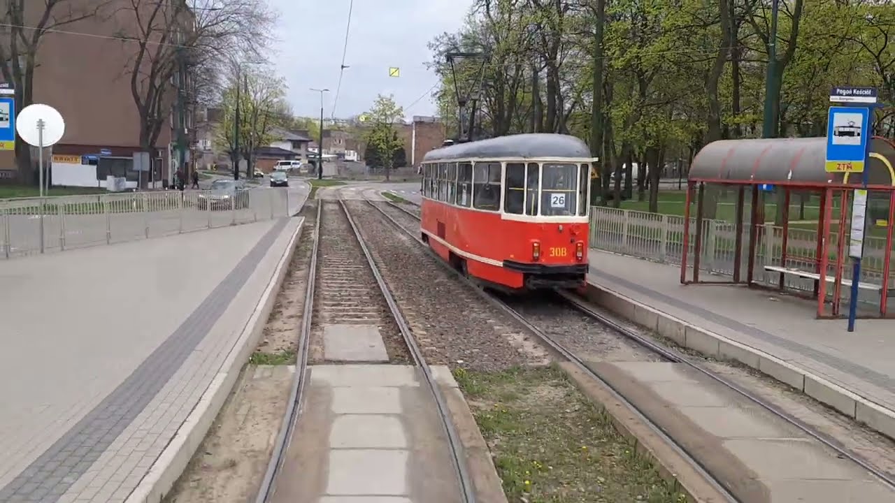 Konstal 105N #338 (T26 Milowice Pętla - Pogoń Akademiki)