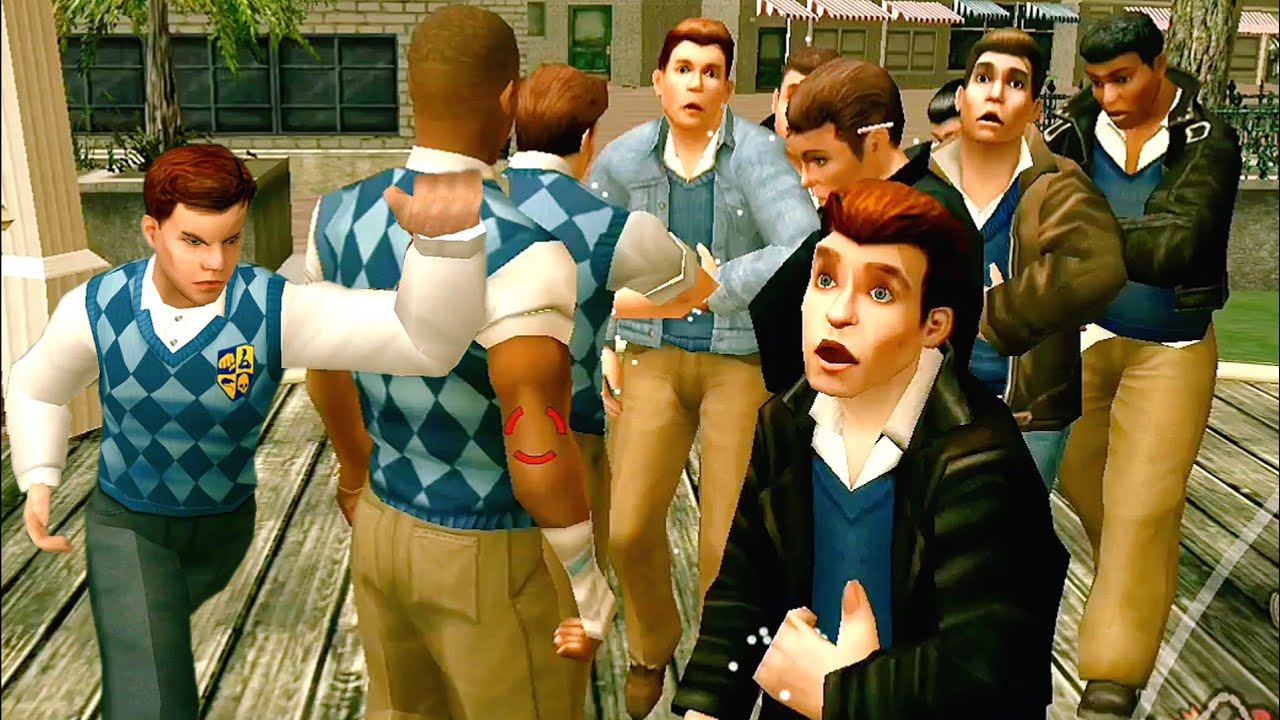 The Greasers против The Preppies [Bully]