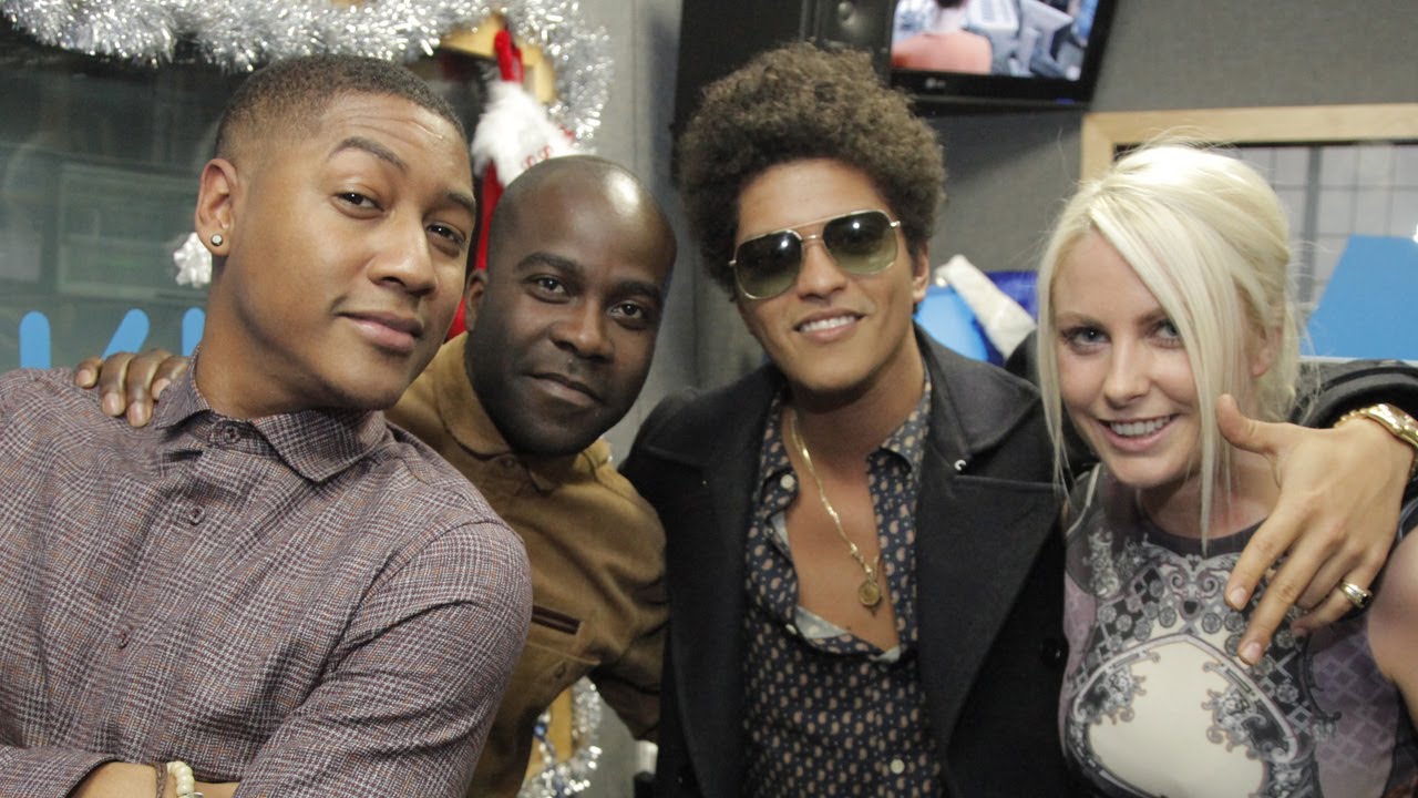 Bruno Mars interview at Kiss FM (UK)