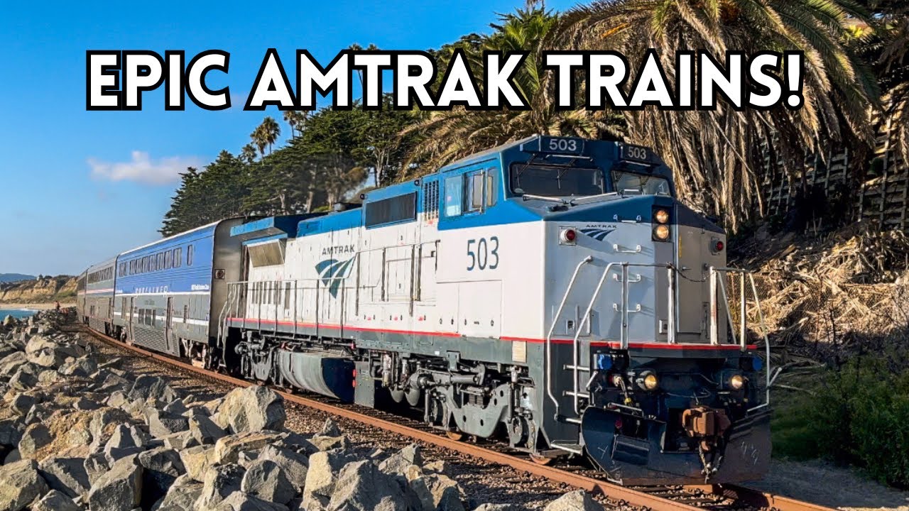RARE AMTRAK SURFLINER TRAINS FALL 2024