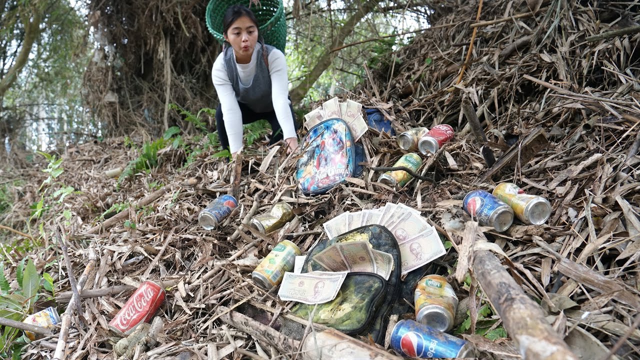 A Poor Girl Went on a Scrap Collecting Trip — Then Found Hidden Cash