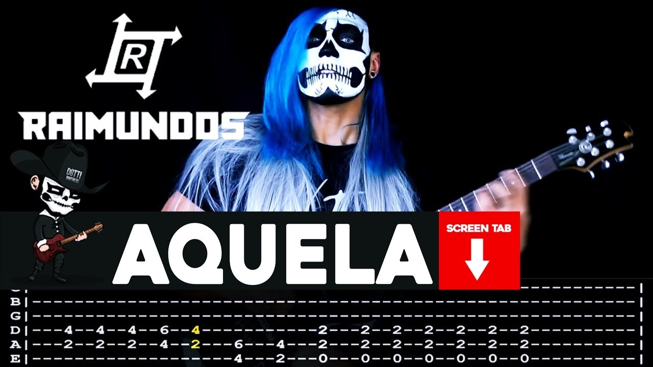 【RAIMUNDOS】[ Aquela ] cover by Masuka | LESSON | GUITAR TAB