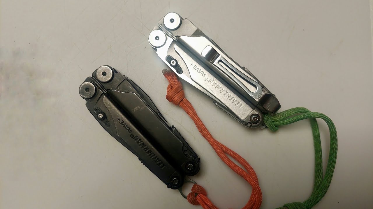 Black or Silver Leatherman Wave Plus