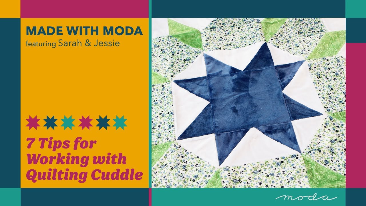 Стегание с обнимашками? 7 важных советов от Moda + Shannon Fabrics