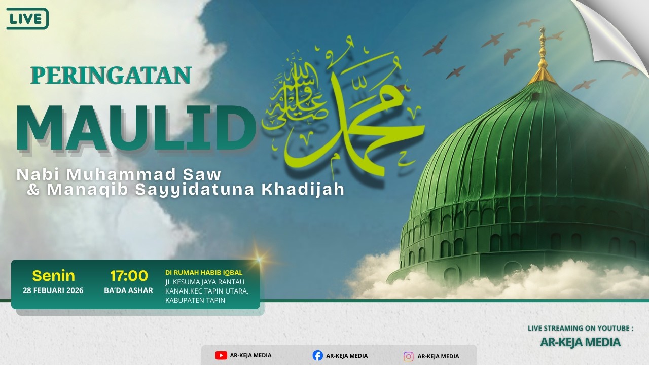 [LIVE STRREAMING] PERINGATAN MAULID SEKALIGUS MANAQIB | 02 MARET 2026