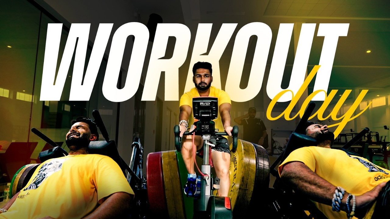 Inside My Workout Day | RISHABH PANT