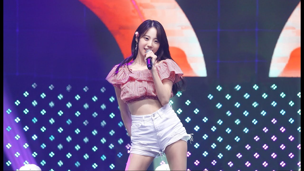 190906 우주소녀 루다 부기업 @청주 4K 직캠 by rain drop
