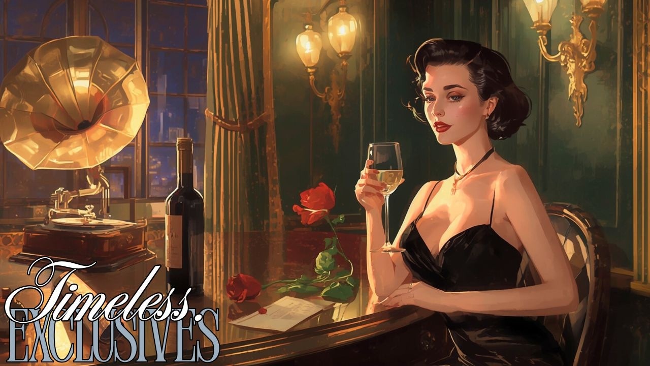 1930s Midnight Romance 🥂 Elegant Jazz Bar Classics ~ Valentine's Day Nostalgia