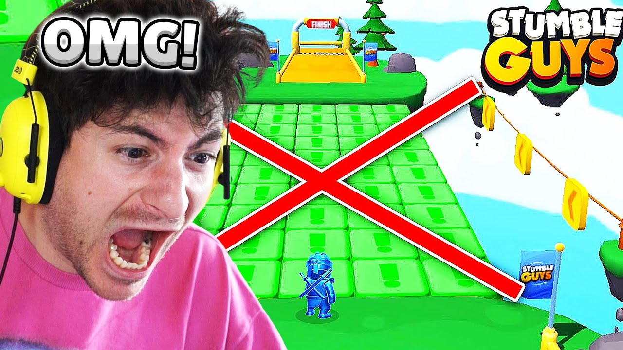 es ist VERBOTEN GRÜN in Stumble Guys zu BERÜHREN!! (unmöglich)